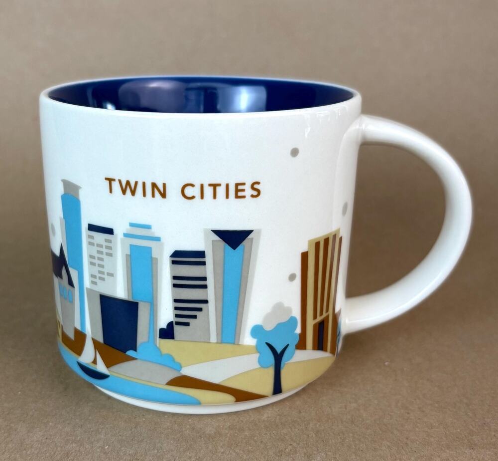 Starbucks Twin Cities mug, “You Are Here” collection, 14 oz